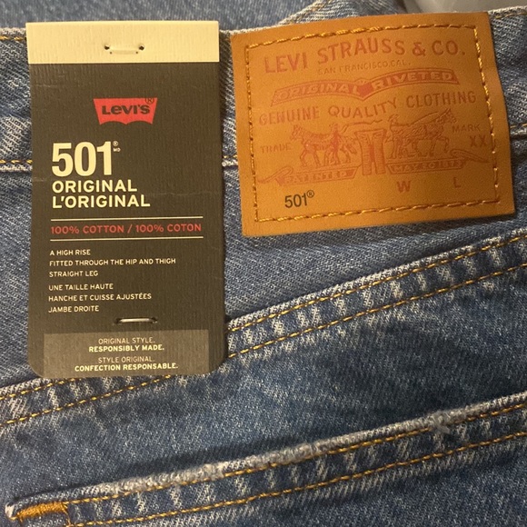 Levi’s 501 high rise BRAND NEW - Picture 3 of 3